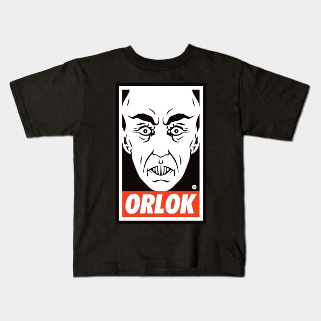 Orlok Street Art Kids T-Shirt by Plastiqa